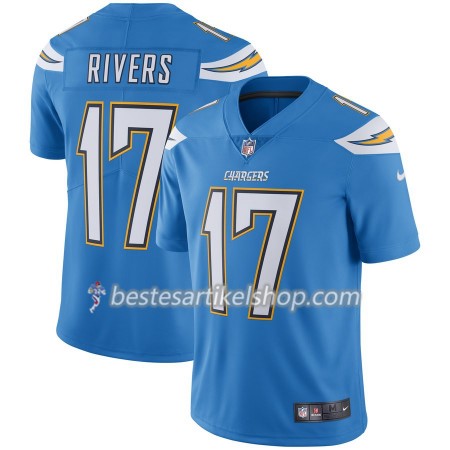 Herren Los Angeles Chargers Trikot Philip Rivers 17 Nike Blau
